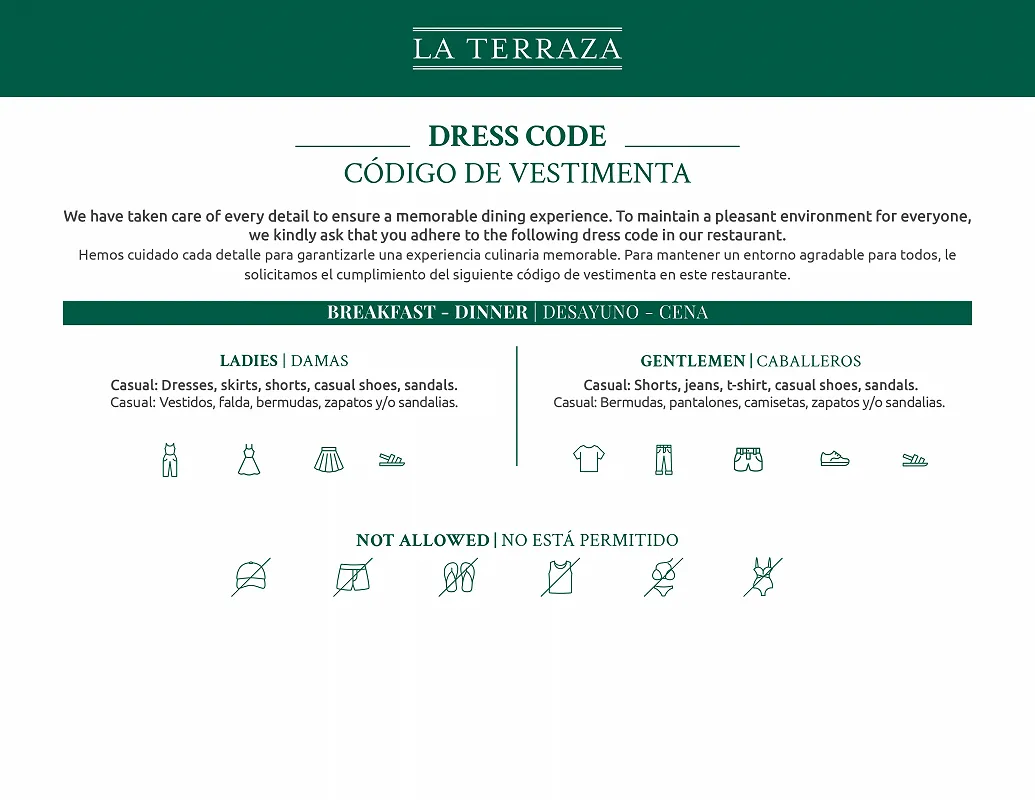 Restaurant Dress Code