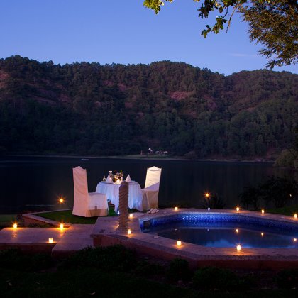 romantic dinner sierra lago resort