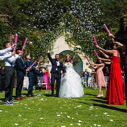 Sierra Lago Resort wedding ceremony